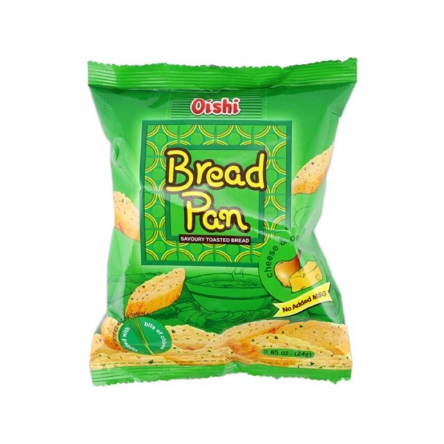 Oishi Bread Pan Savoury Toasted Bread 24g Shopee Philippines