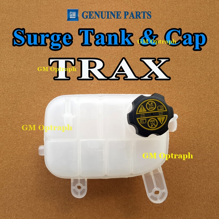 Chevrolet Trax  Coolant radiator tank & cap Surge Tank Reservoir Tank &  cap ( GM Genuine ) | Shopee Philippines