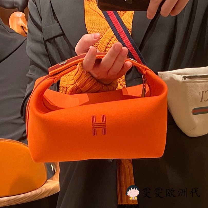 hermes lunch box bag