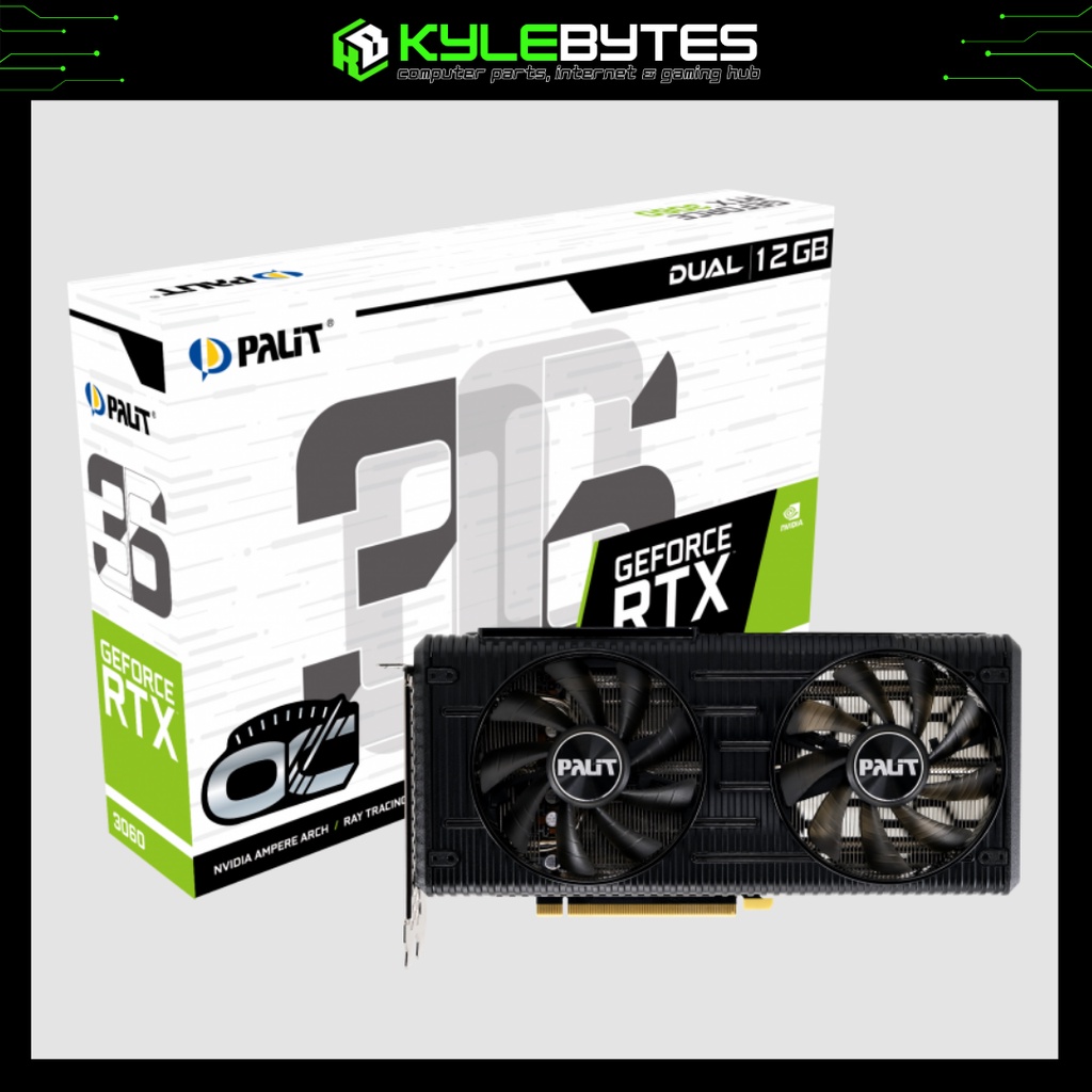 Palit RTX 3060 Dual 12GB GDDR6 RGB | Shopee Philippines
