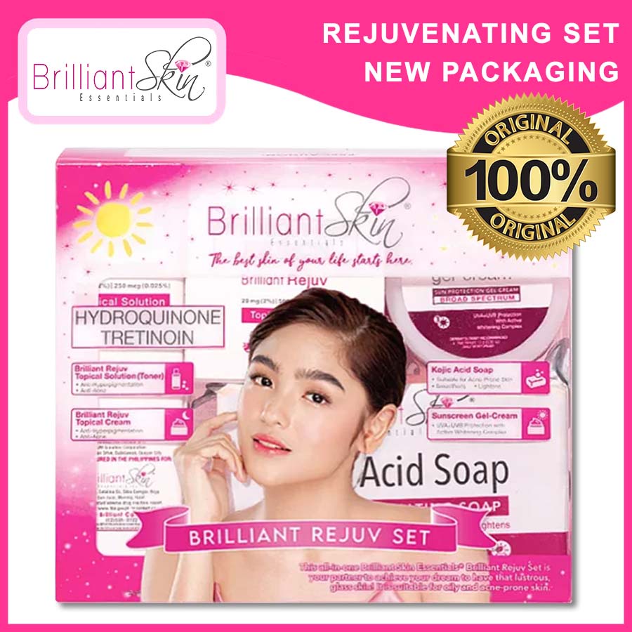 フィリピンBrilliant skin rejuvenating set 4個❗️ - 基礎化粧品
