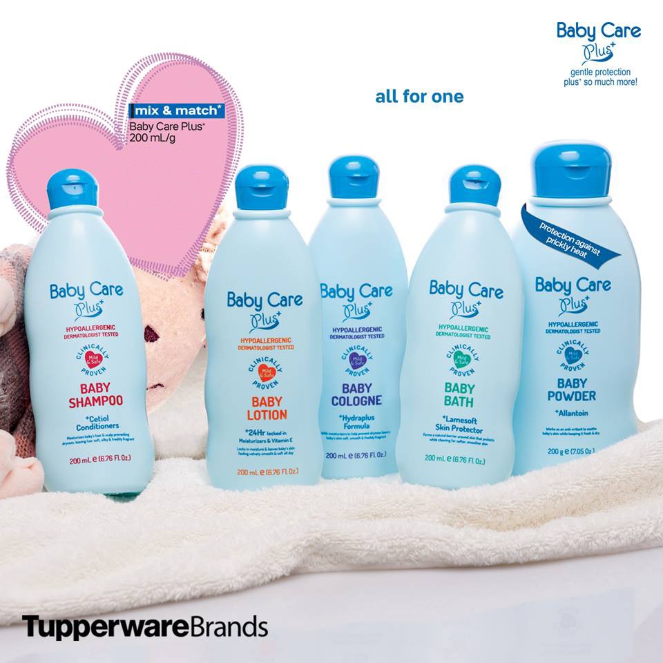 monteren Dom Verenigen BABY CARE PLUS 200ML/G BLUE baby bath shampoo lotion skincare tupperware |  Shopee Philippines