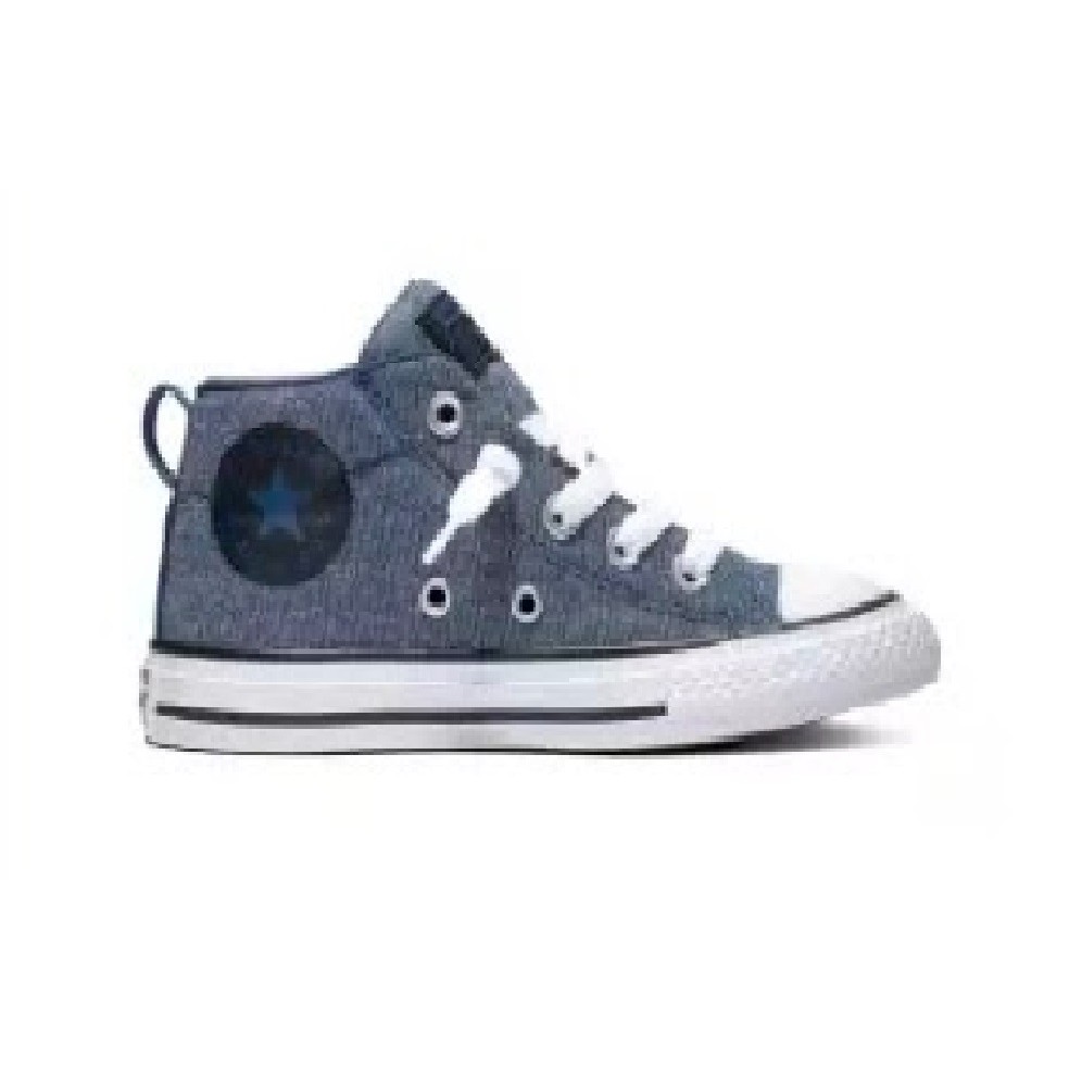 junior black and white converse