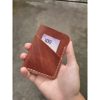 Full Grain Cow Leather Slim Card Holder Wallet 2.0
