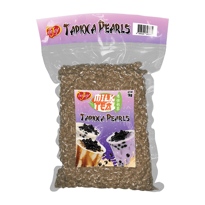 inJoy Milk Tea Bundle 1 Okinawa Milk Tea 500g, Chocolate Milk Tea