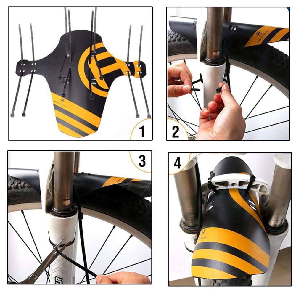 29 Bicycle Wheel Mountian Bike Fender,MTB Mudguard Yellow ENLEE 