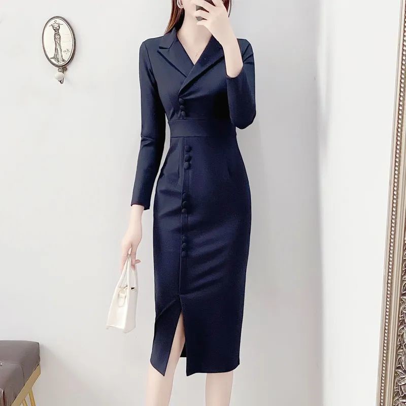 Corporate Attire For Women Elegant Lady Skirt Semi Formal Attire Single ...