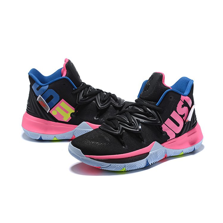 black and pink kyrie 5