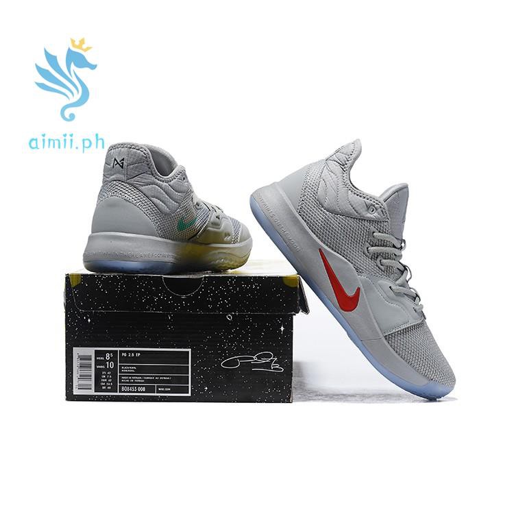 nike pg 3 grey