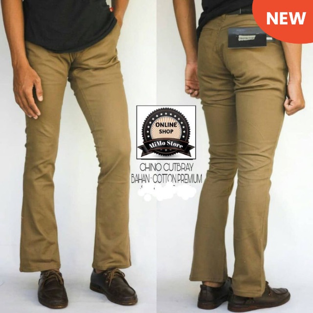 PRIA Outfit Chino Long Cutbray Men / Flare Chinos Comprang Th 90, The Most Trend