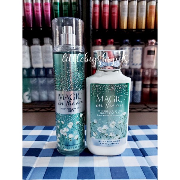 MAGIC IN THE AIR Bath & Body Works Fragrance Mist & Lotion 236 ML (USA ...