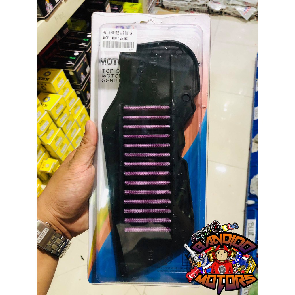 WASHABLE AIR FILTER [Mio i 125/ Mio Soul i 125] Shopee Philippines