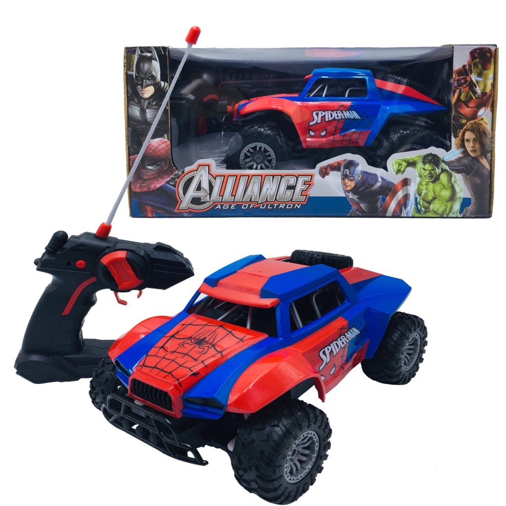 Jennysy1978 Spiderman Remote Control Car Toy Alliance age of ultron