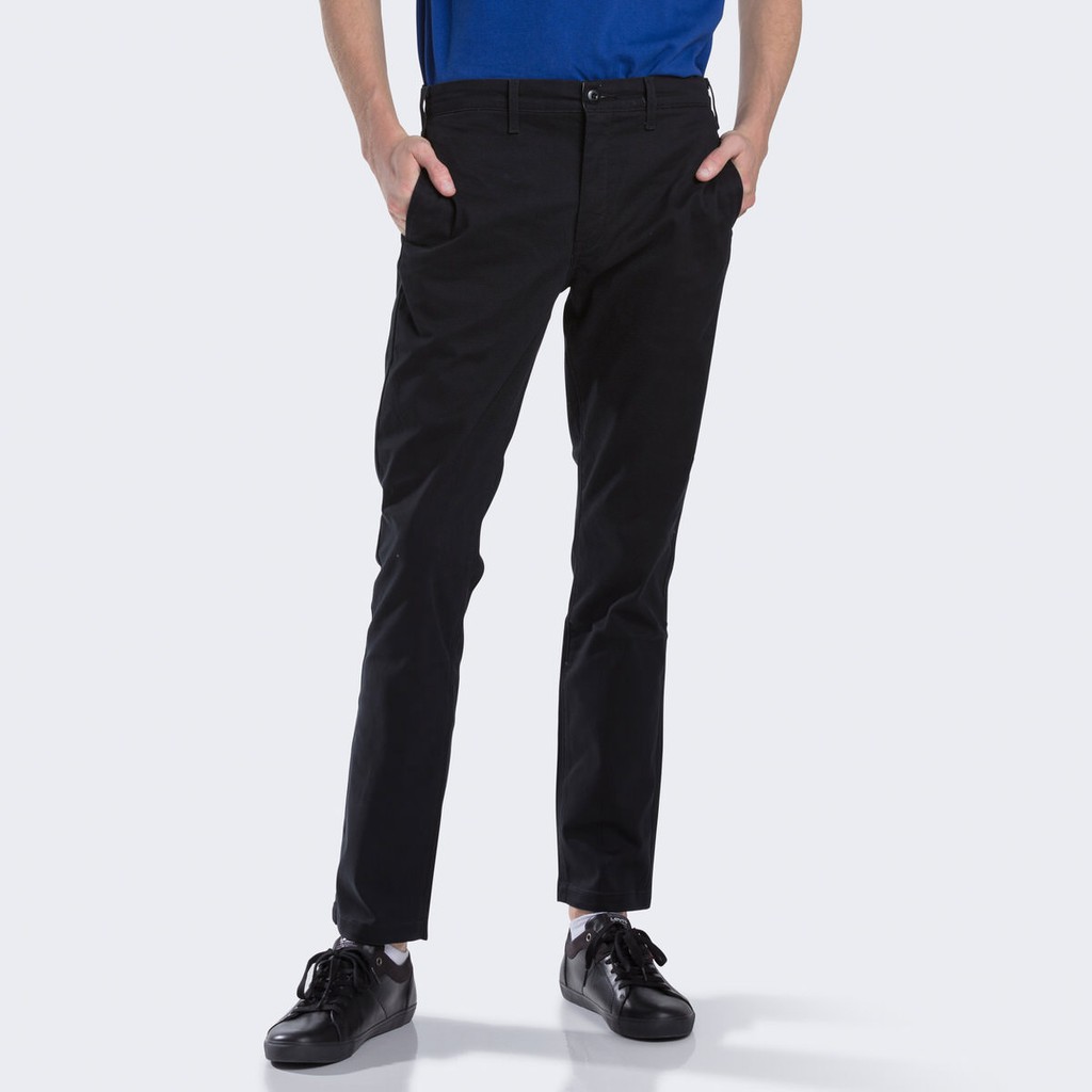 levis black chinos