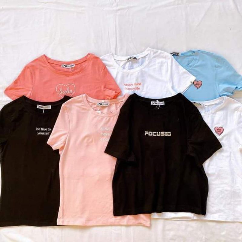 FB Sister Printed / Embroidered / Reflective Tees | Shopee Philippines