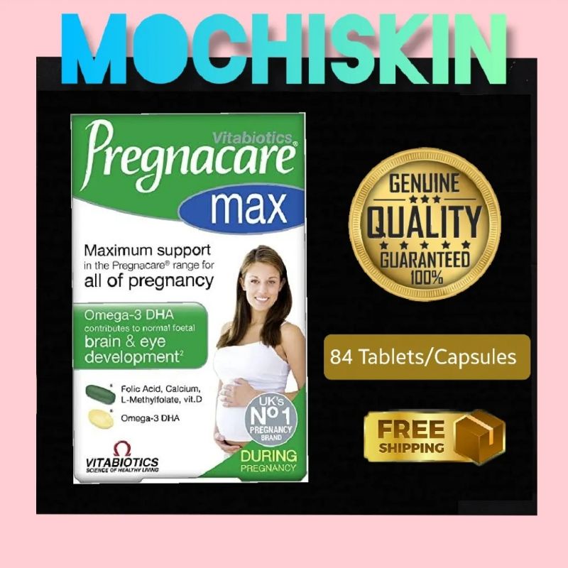 Pregnacare Max Vitabiotics 84 Tablets Shopee Philippines