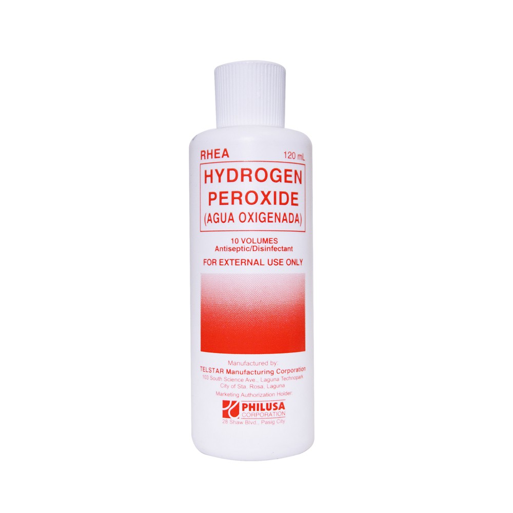 Rhea Hydrogen Peroxide 10vol 120mL Shopee Philippines
