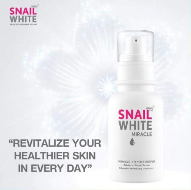 snail white miracle serum review