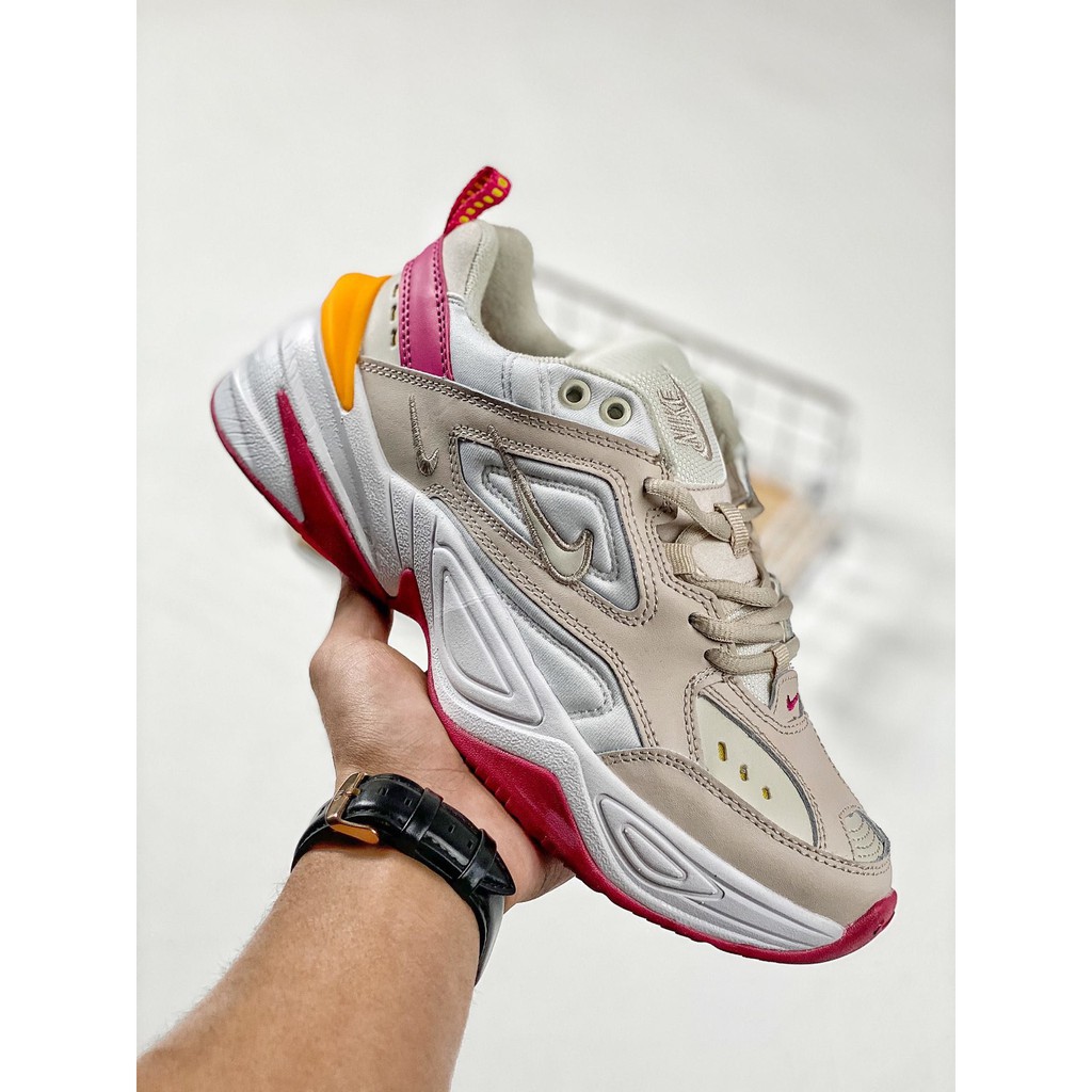 nike m2k tekno beige pink