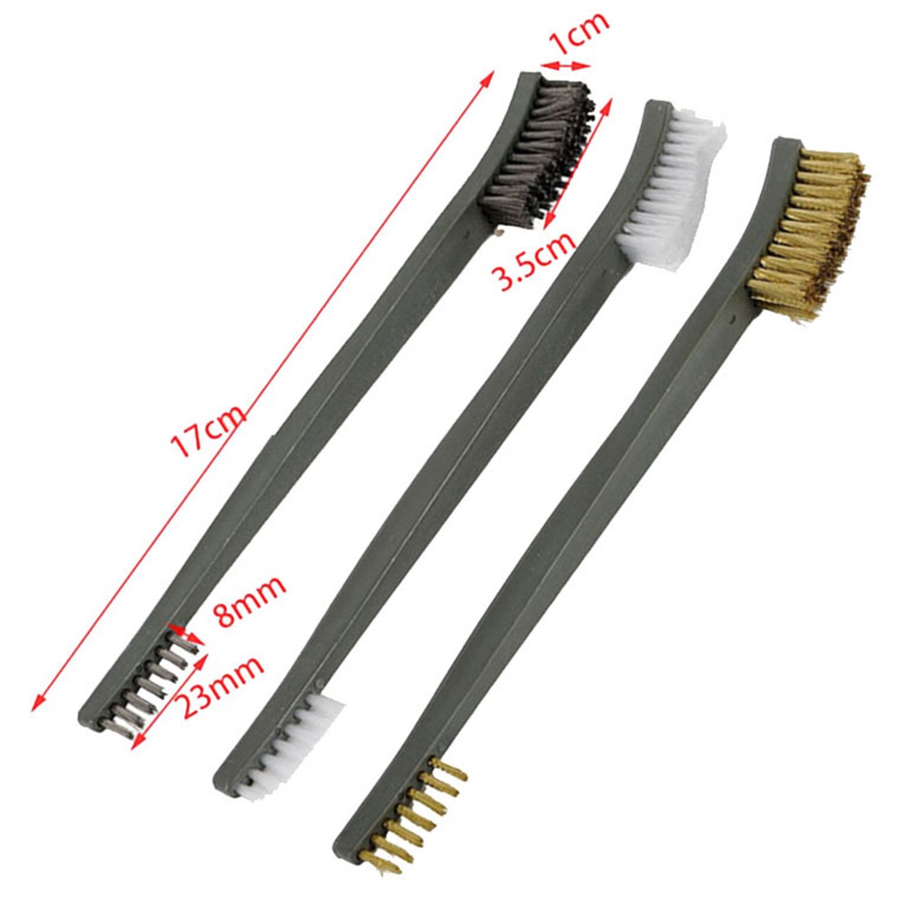 Details about  / 10Pcs Nylon Bristle Cup Brush For Rotary Accessory Tool Cleaning Polishing Metal