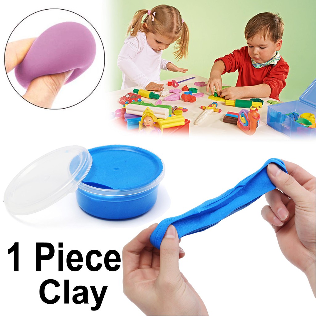 1 Piece Assorted Color DIY Super Light Clay Air Dry Clay