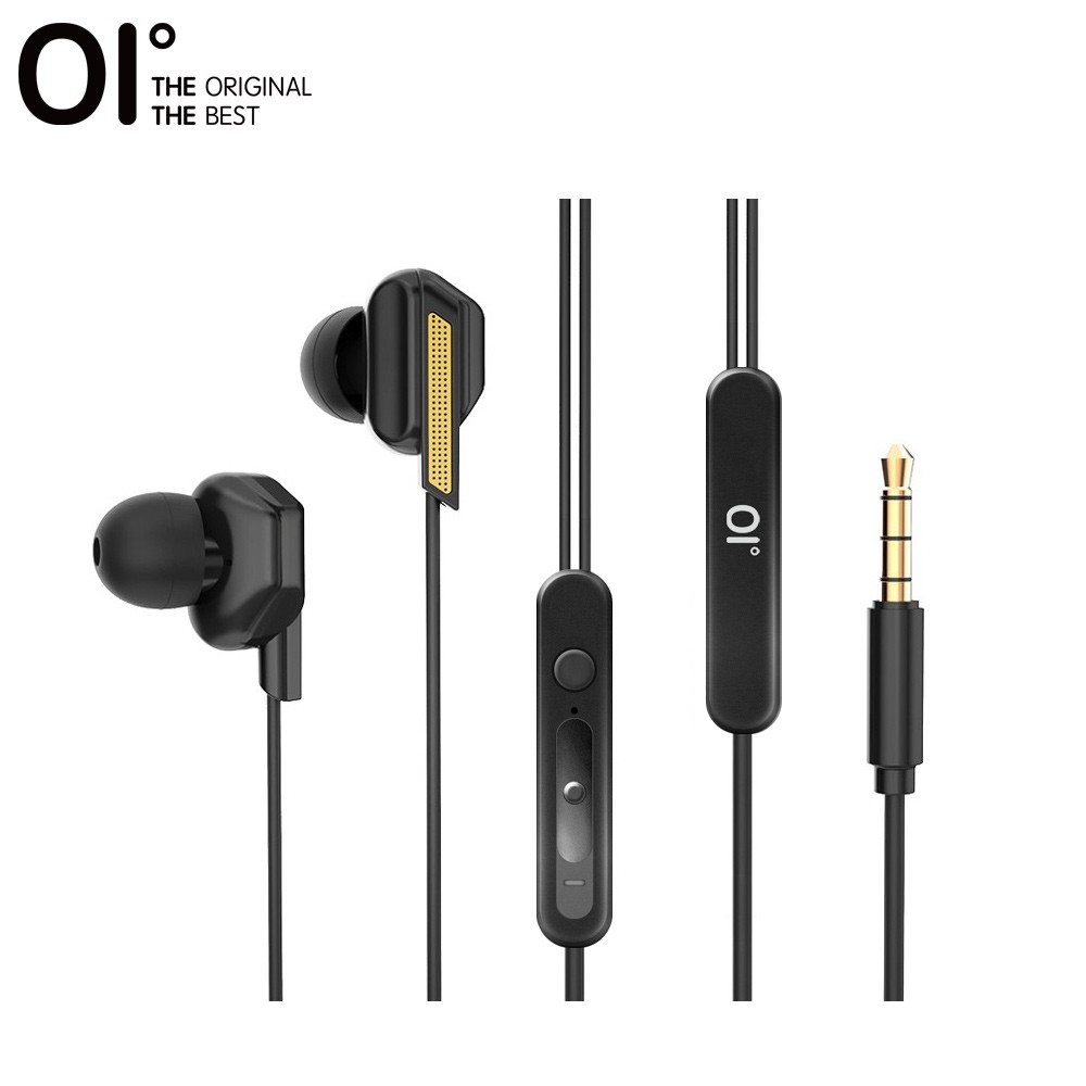 wired earphone with noise cancelling microphone