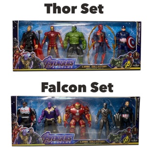 marvel avengers figurine set