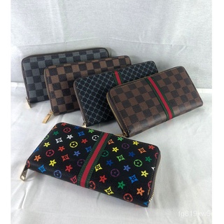【Lowest price】COD GUCCI LONG WALLET CELLPHONE WALLET CARD HOLDER LEATHER WALLET ZIPPER WALLET COIN P #1