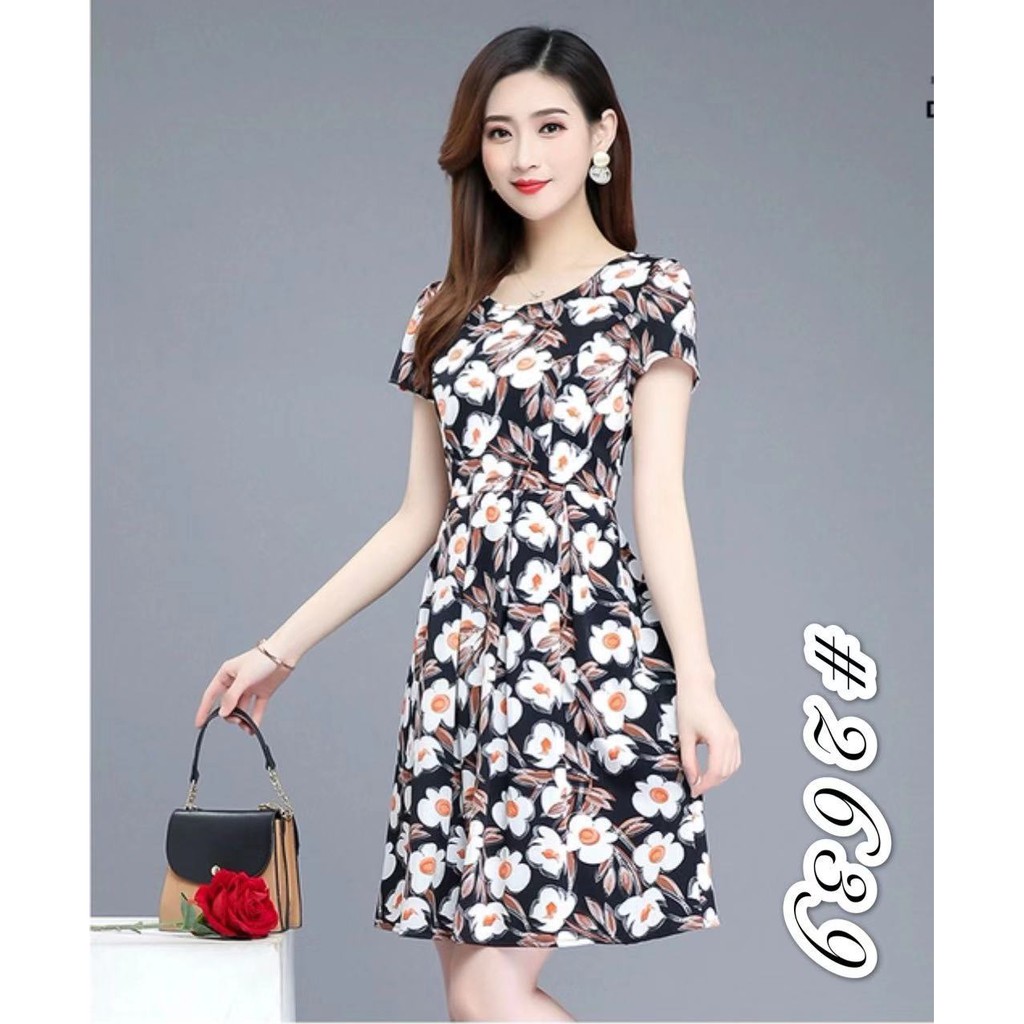 New Trendy Fashion Floral Casual Round 
