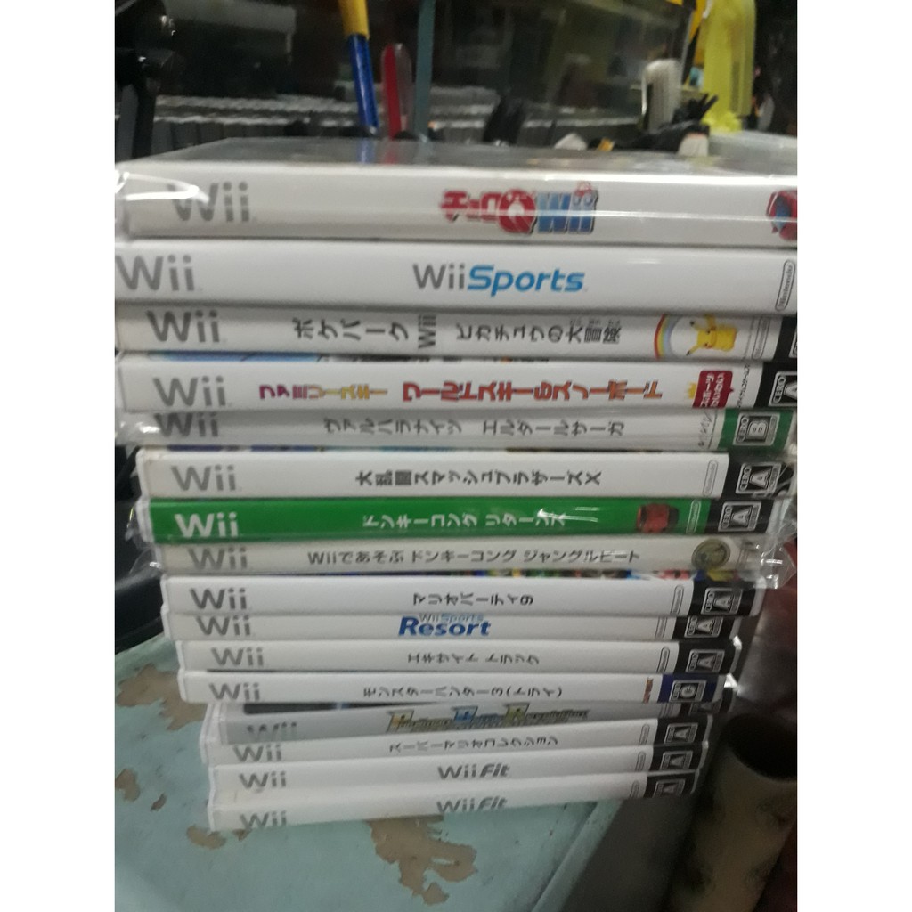 Original Nintendo Wii Games Japan Ntsc J 1 Shopee Philippines