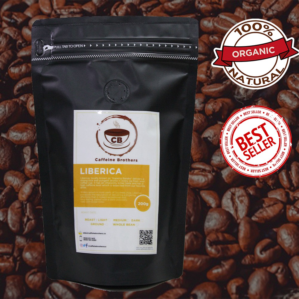 Liberica Kapeng Barako Premium Coffee (Whole Beans