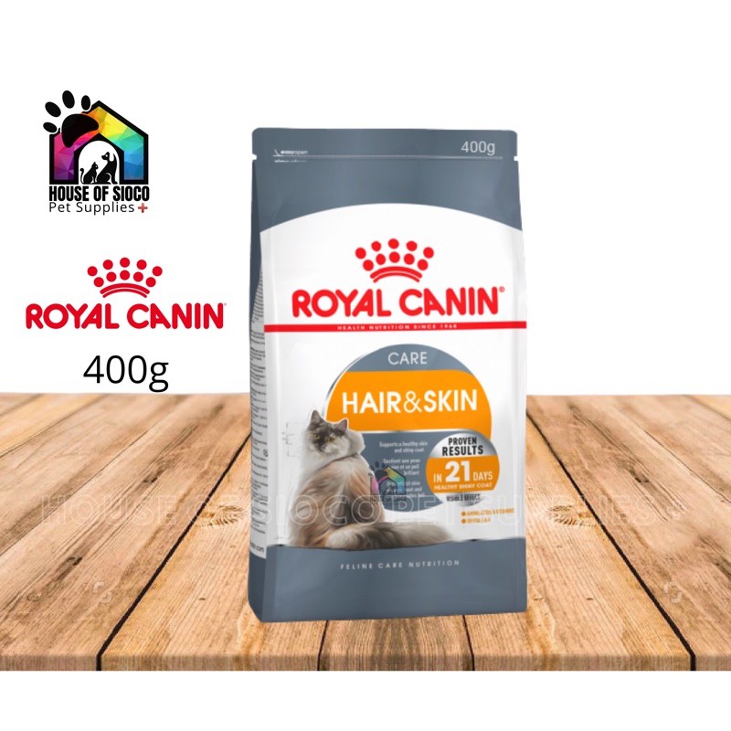 Royal Canin Hair & Skin Care Cat Food 400g | Shopee Philippines