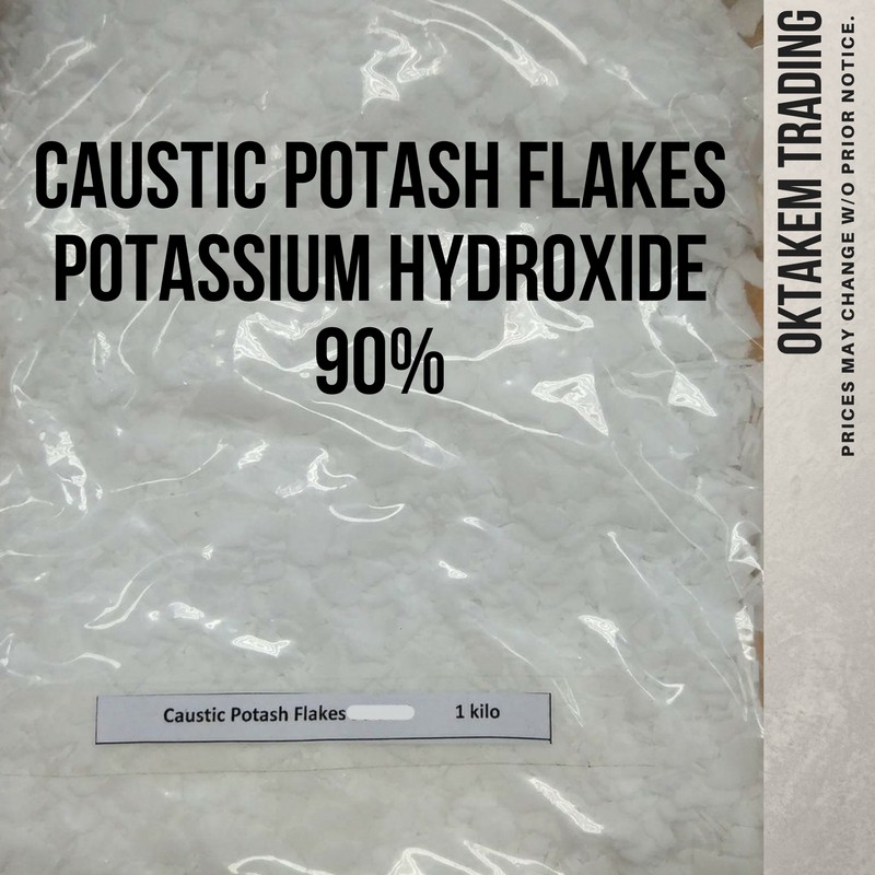 Potassium Hydroxide Caustic Potash Lye for Soft Soap Making Shopee