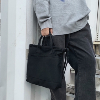 On Sale Ulzzang Korean Fashion Canvas Handbag Tote Bag Men Sling Bag Shoulder Bag Crossbody Bag Messager Bag for Men Birthday Gift