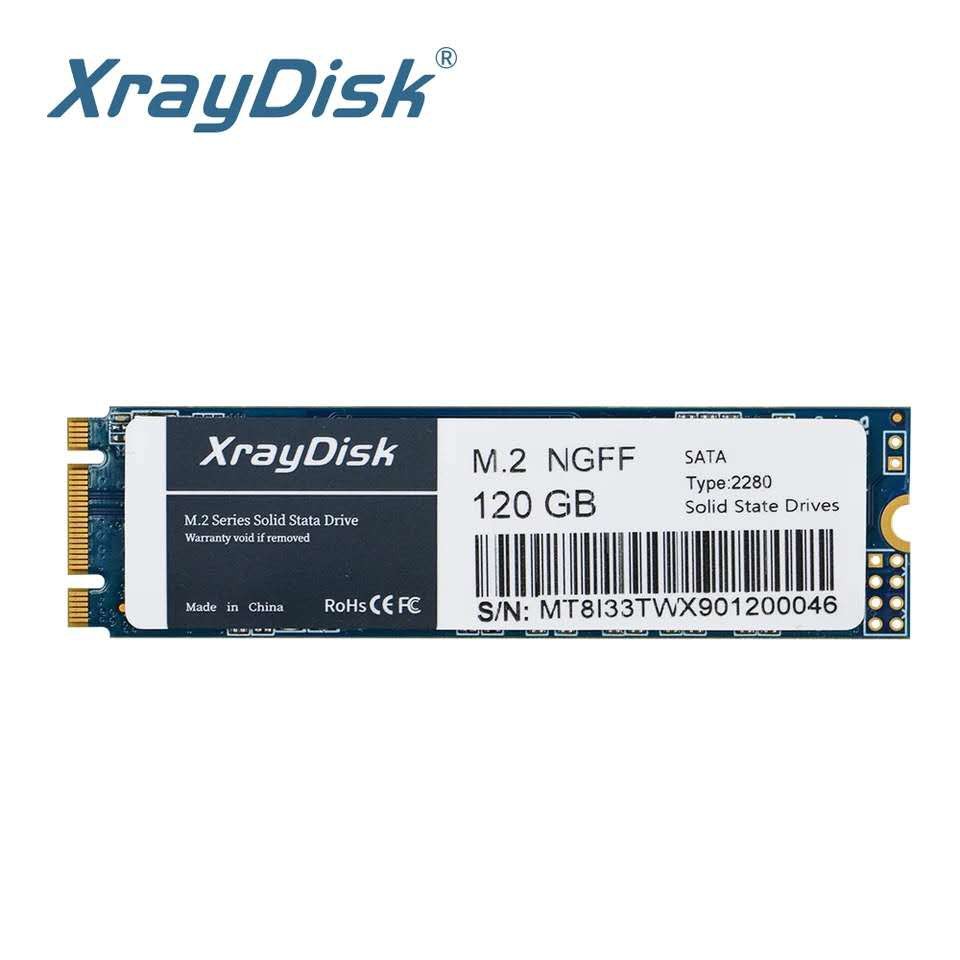 XrayDisk NGFF M.2 SSD 128GB 256GB SATA HDD M2 SSD M.2 2280 mm HDD For ...