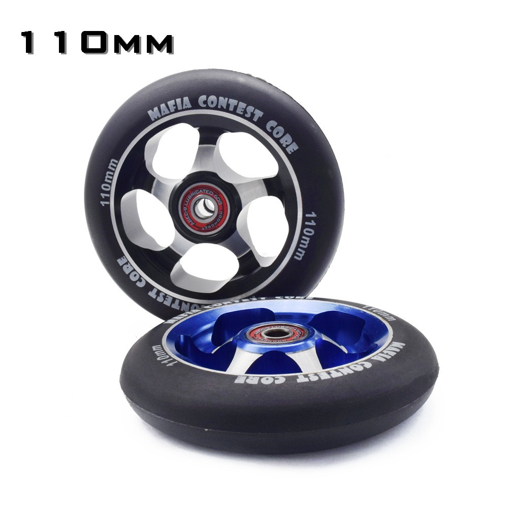 [100mm 110mm 120mm] Replacement Push/Kick/Stunt Scooter Wheels with