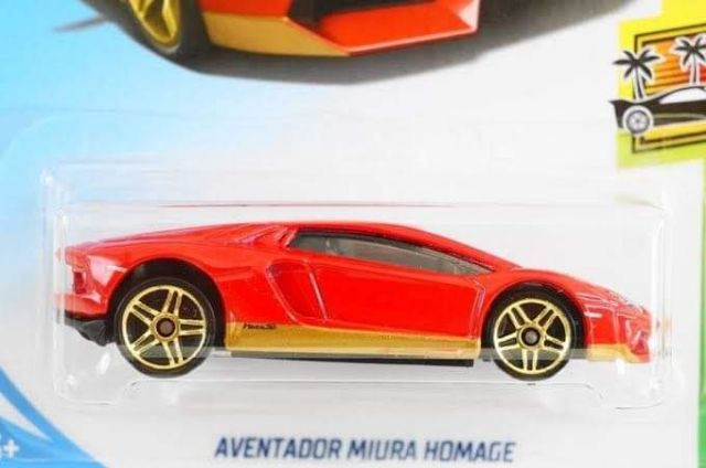 aventador miura homage hot wheels