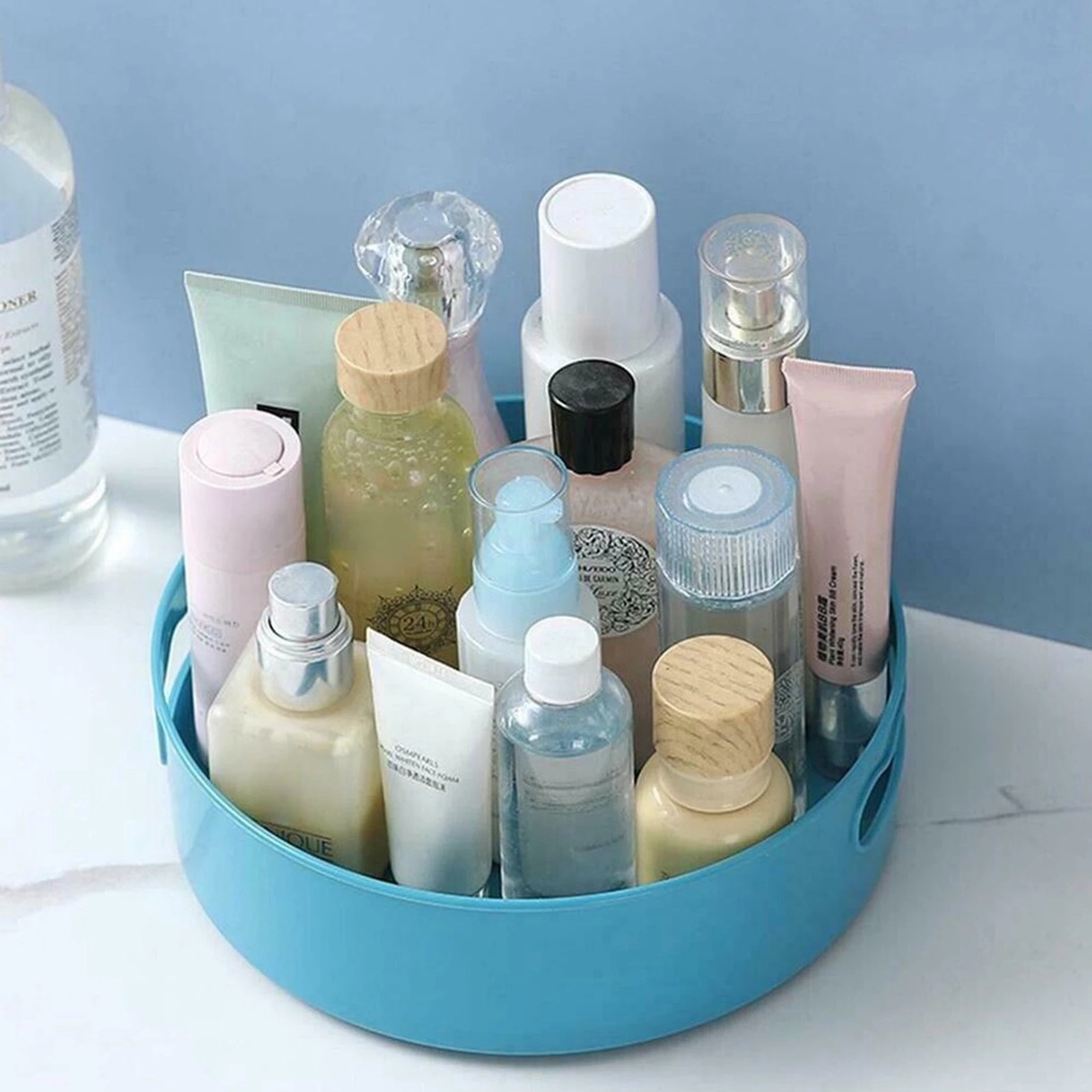 Multifunctional Kitchen Storage Box/360 Degree Rotating Storage Tray/Bathroom Storage Organizer