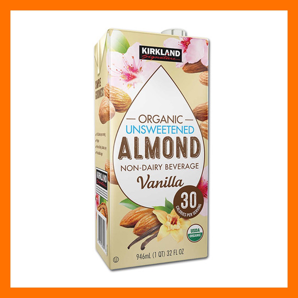 Kirkland Signature Organic Almond Milk 0.94litre Shopee Philippines