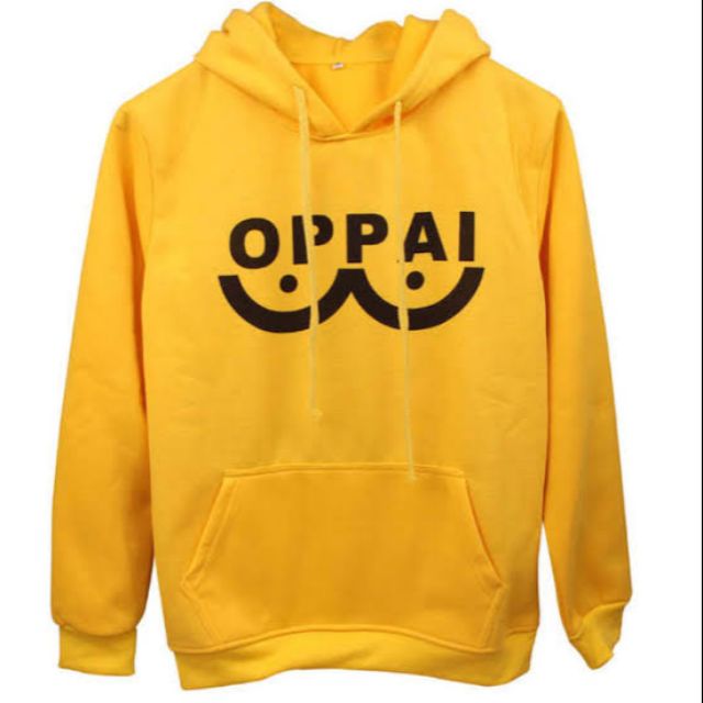 oppai hoodie shopee