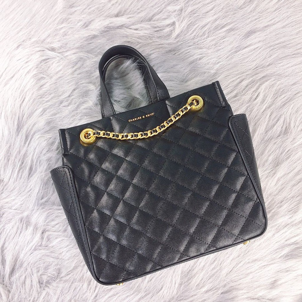 charles & keith quilted bag