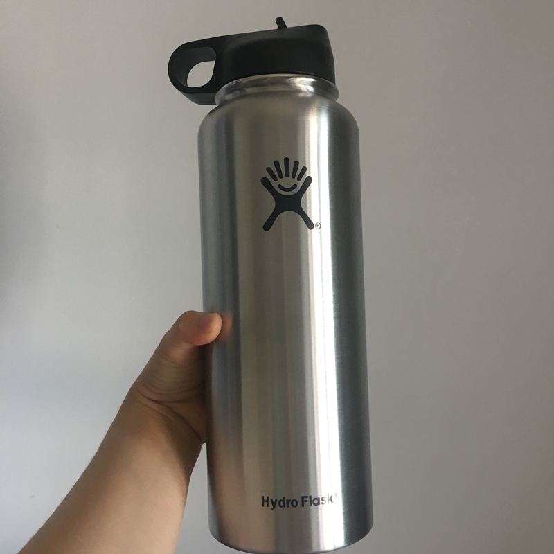silver hydro flask