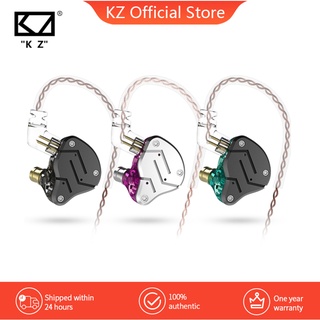 KZ Product Zsn Bass Sports Games Earphone with Mic Hybrid Technology 0.75mm Pin 3.5mm Plug