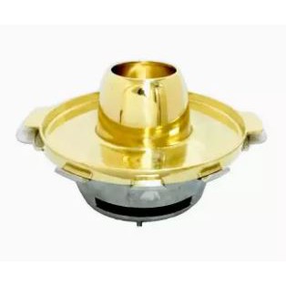 26 Cm Brass Dipping Pan Set Ready Stock Aluminum Charcoal Stove Made With Solid