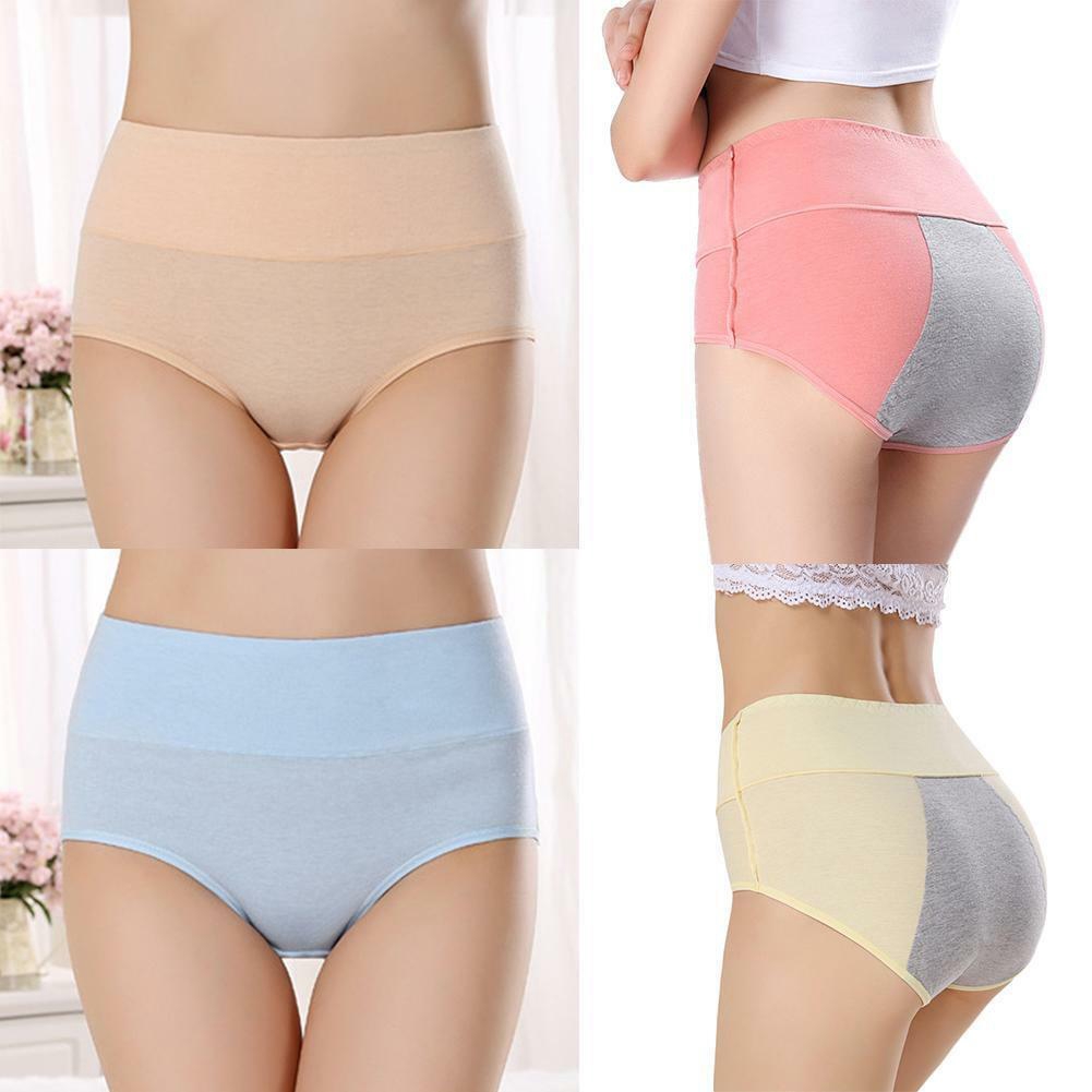 Womens Menstrual Period Panties Bamboo Fiber High Waist Underwear Leakproof | Shopee Philippines