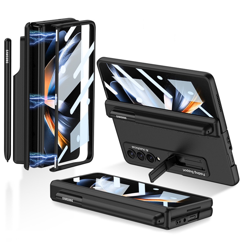 YQODSZ for Samsung Galaxy Z Fold 4 Case Magnetic Hinge Protection with ...