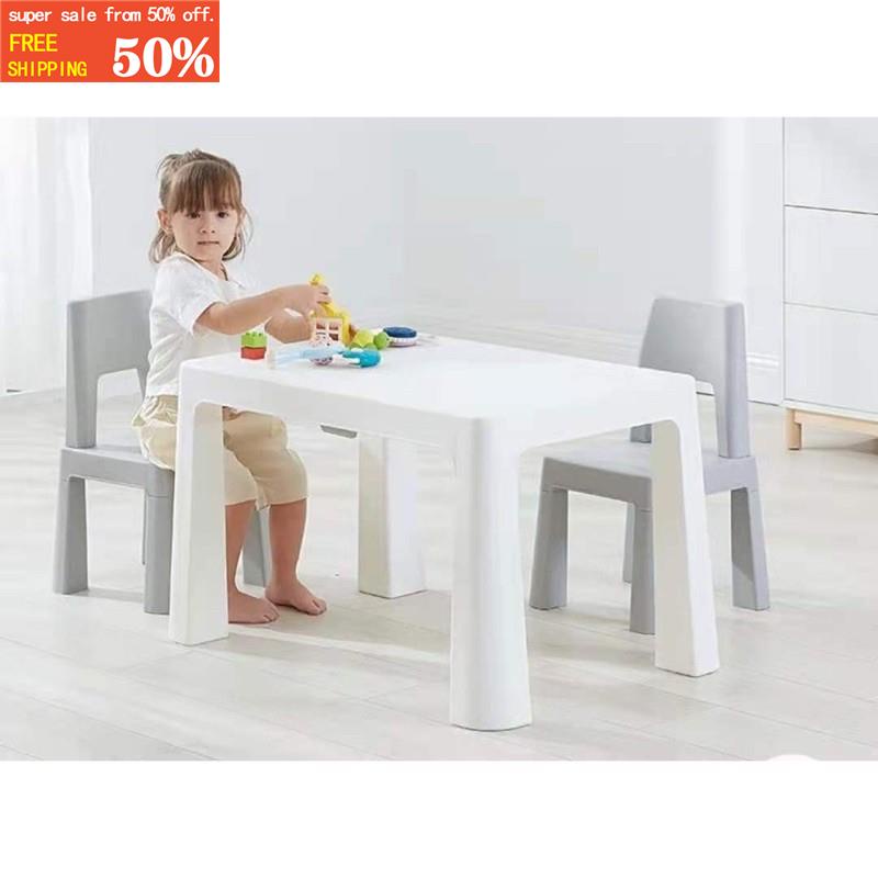 Best baby Table & 2 Chairs PP Material For Kiddies ( COD ) Shopee