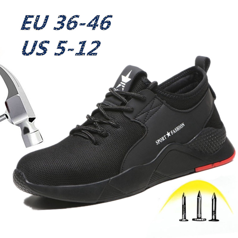 Fashion Safety Shoes Unisex Work Shoe 