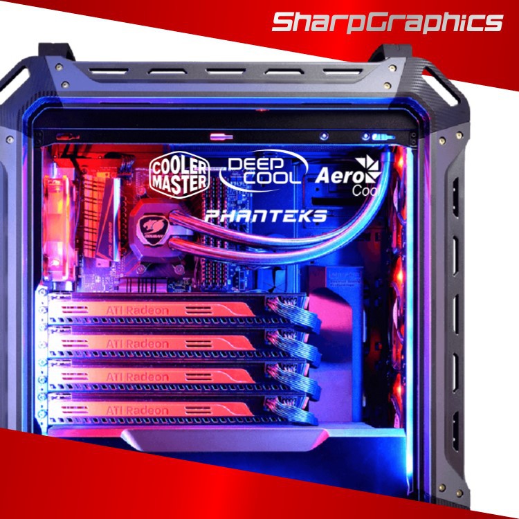 AeroCool CoolMaster Deep Cool Phanteks Tower CPU Computer Casing ...