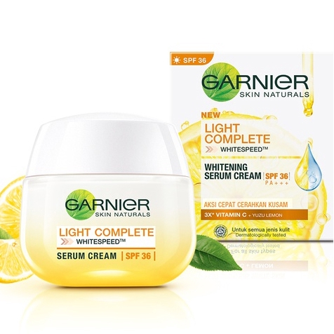garnier light complete day cream spf 36